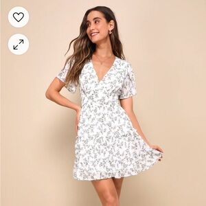 White Lulus Dress